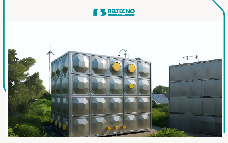 An image showing Future of Sustainable Stainless Steel Tanks