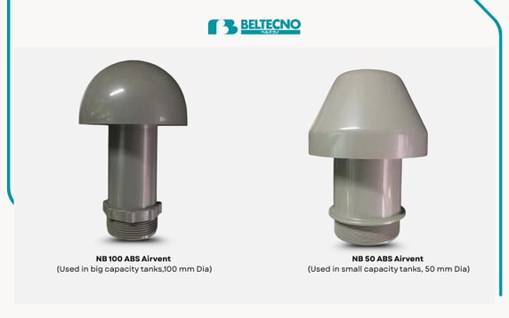 Types of Air Vents Used in Water Tanks