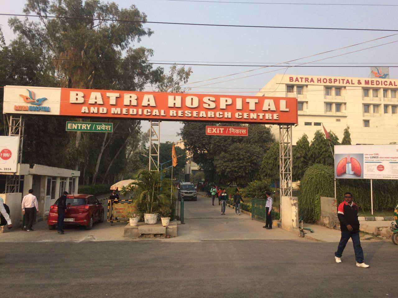 An image showing Batra Hospital’s Legacy and Water Storage Challenges