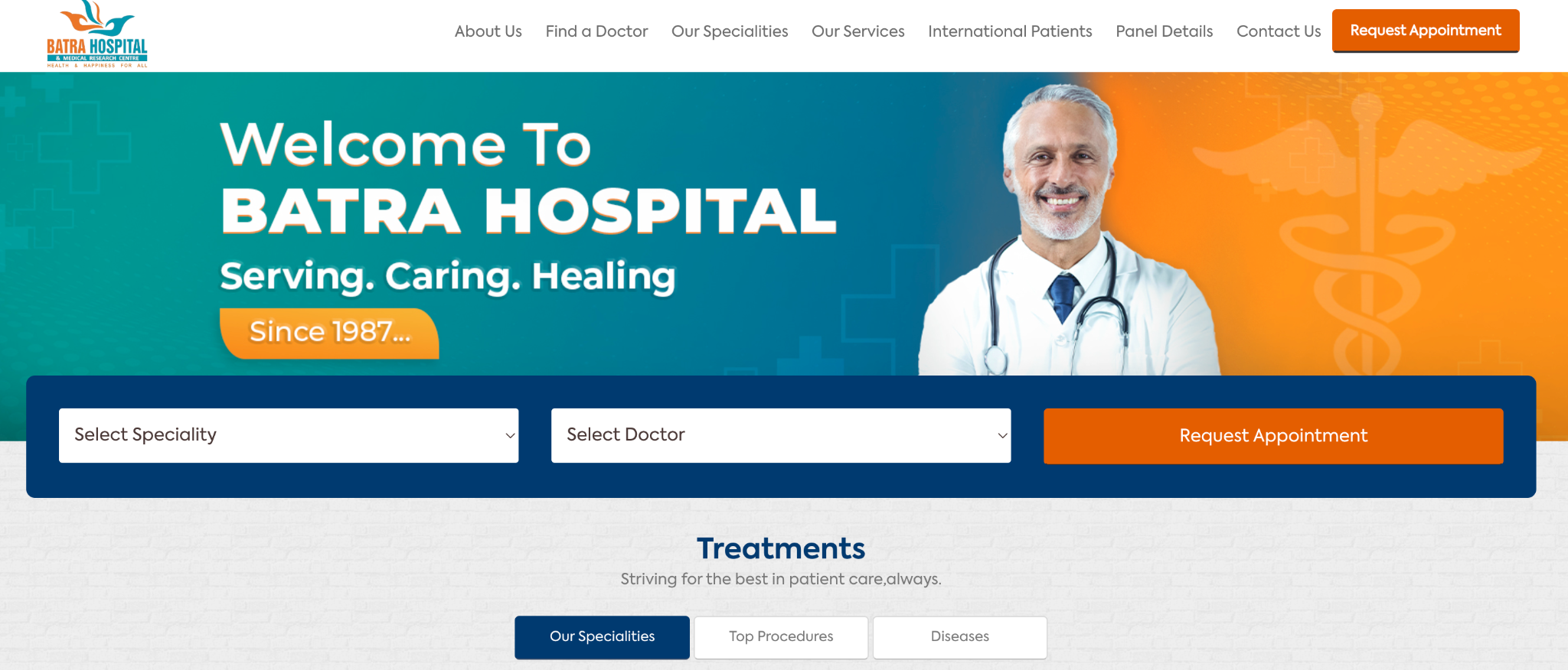 An image showing Case Study on Batra Hospital