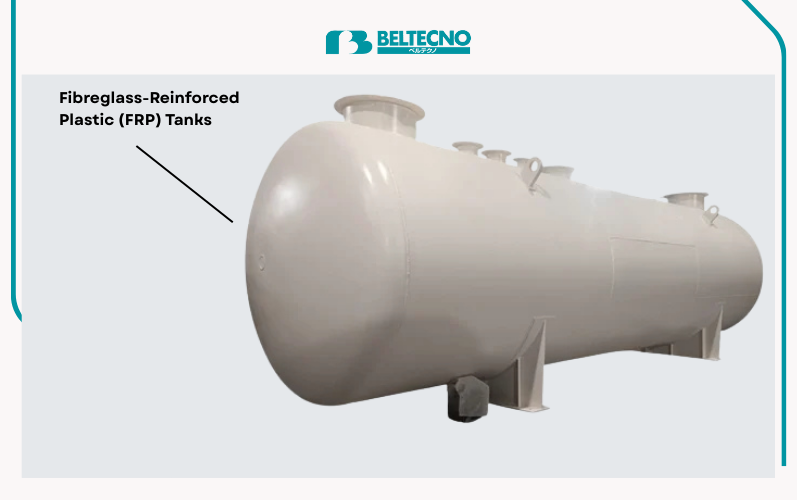 An image showing Fibreglass-Reinforced Plastic (FRP) Tanks