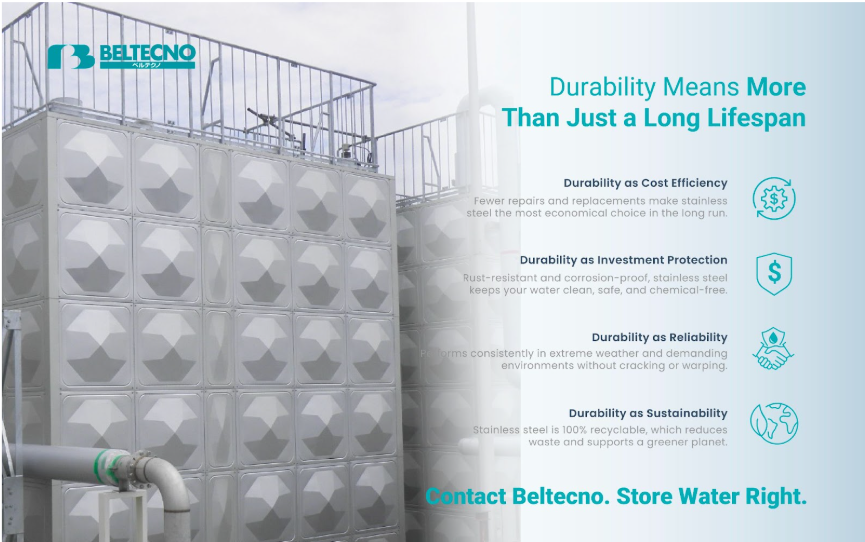 An image showing How Does Durability Impact the Cost of Water Tank Ownership?