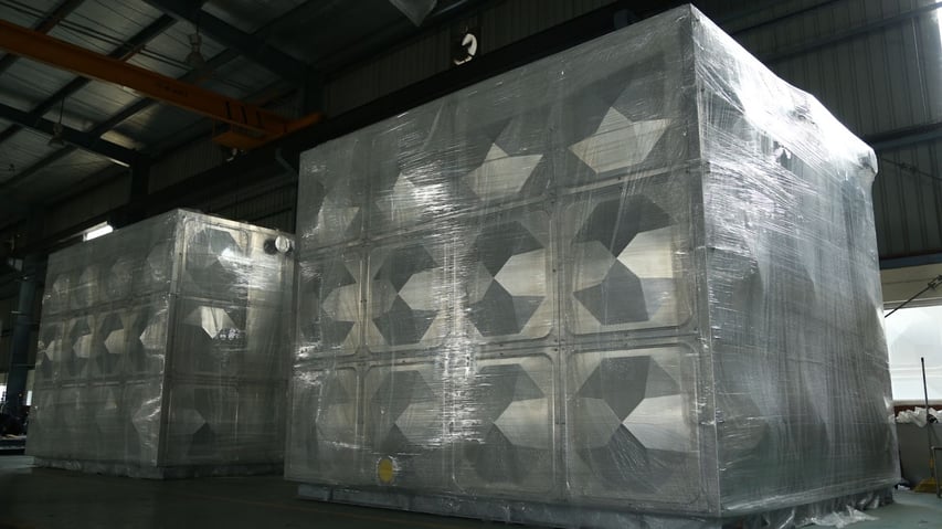 Super Lightweight Water Storage Tanks