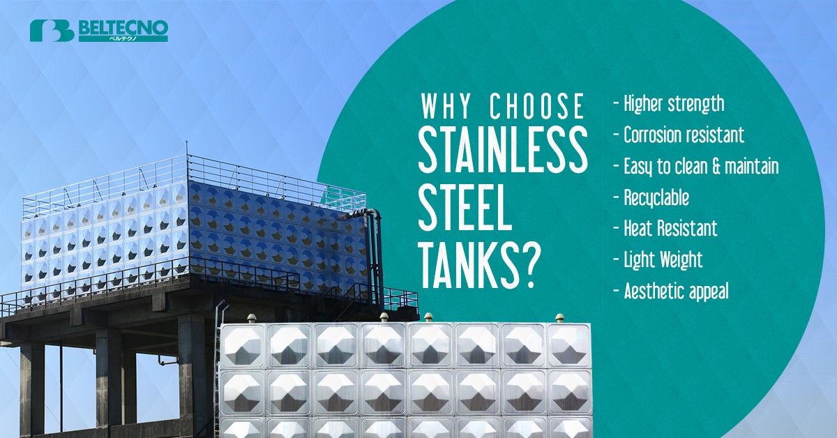 Why select stainless steel for water storage