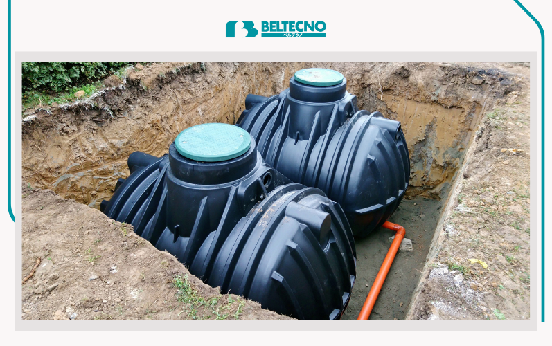 industrial water storage tanks