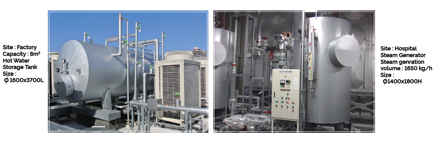 BELTECNO Stainless Steel Cylindrical Tanks BELTECNO Stainless Steel Cylindrical Tanks
