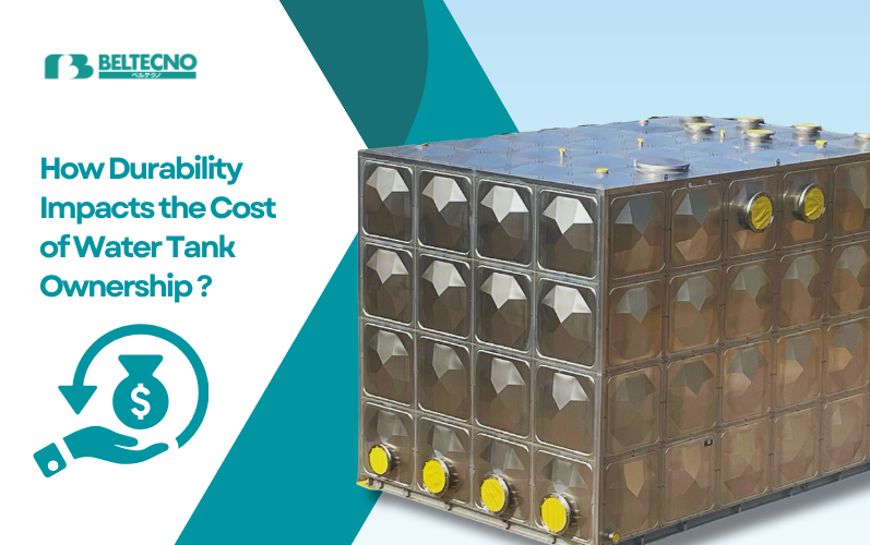 A banner image showing How Durability Impacts the Cost of Water Tank Ownership?