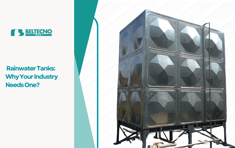 A banner image showing Rainwater Tanks: Why Your Industry Needs One?