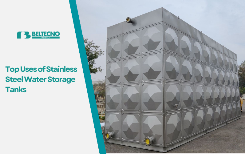 An image showing the Top Uses of Stainless Steel Water Storage Tanks